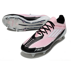Adidas F50 Primeknit Elite SG Mixed Pink and Black Field Football Boots
