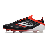 Adidas F50 Primeknit Elite FG Black, White and Red Field Football Boots