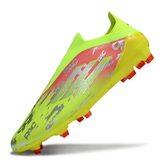 Chuteira Campo Adidas F50 Elite Sem Cadarço FG 99 Pac Amarela Pack