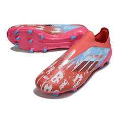 Chuteira Campo Adidas F50 Elite Sem Cadarço FG 99 Pac Rosa Pack
