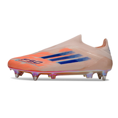 Chuteira Campo Molhado SG Adidas F50 Elite Sem Cadarço Laranja