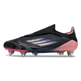 Adidas F50 Elite Laceless SG Mixed Black and Pink Football Boots