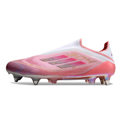 Chuteira Campo Molhado SG Adidas F50 Elite Sem Cadarço Pack Lamine Yamal