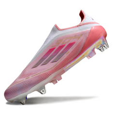 Chuteira Campo Molhado SG Adidas F50 Elite Sem Cadarço Pack Lamine Yamal