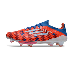 Chuteira Campo FG Adidas F50+ Elite Pack Raumdeuter Preta e Vermelha