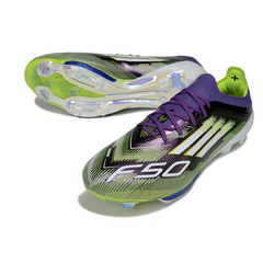 Chuteira Campo FG Adidas F50+ Elite Roxa e Verde