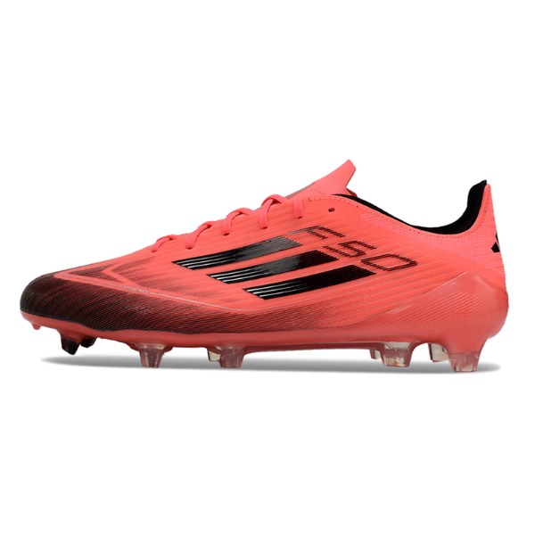 Chuteira Campo Adidas F50 Elite FG Rosa e Preta VENI Futebol