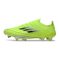 Chuteira Campo Adidas F50+ Elite SG Trava Mista Verde e Preta