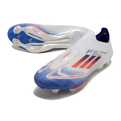 Chuteira Campo FG Adidas F50+ Elite Sem Cadarço Preta e Amarela