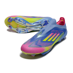 Chuteira Campo FG Adidas F50+ Elite Sem Cadarço Pack Mystic Victory