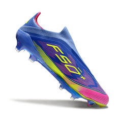 Chuteira Campo FG Adidas F50+ Elite Sem Cadarço Pack Mystic Victory