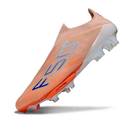 Chuteira Campo Adidas F50+ Elite Sem Cadarço FG Laranja