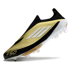 Chuteira Campo Adidas F50+ Elite Sem Cadarço FG Messi Triunfo Pack