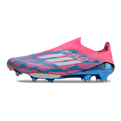 Chuteira Campo FG Adidas F50+ Elite Sem Cadarço Verde e Preta