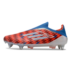 Chuteira Campo Molhado SG Adidas F50 Elite Sem Cadarço Pack Raumdeuter Preta e Branca