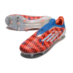Chuteira Campo Molhado SG Adidas F50 Elite Sem Cadarço Pack Raumdeuter Preta e Branca