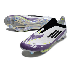 Chuteira Campo Adidas F50+ Elite Sem Cadarço FG Messi Triunfo Stellar Pack