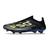 Adidas F50+ Elite Laceless FG Black Football Boots