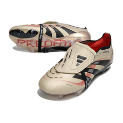 Chuteira Campo Adidas Predator 25 Elite Com Lingua FG Bronze