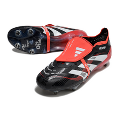 Chuteira Campo Molhado SG Adidas Predator 25 Elite Pack Moments Preta e Branca