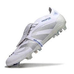 Chuteira Campo FG Adidas Predator 25 Elite Com Língua Pack Polar Victory