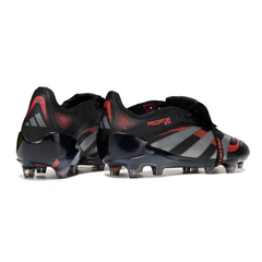 Chuteira Campo FG Adidas Predator 25 Elite Com Língua Preta