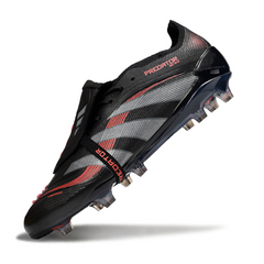 Chuteira Campo FG Adidas Predator 25 Elite Com Língua Preta