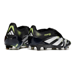Adidas Predator 25 Elite FG Field Cleats with Tongue Black, White and Green