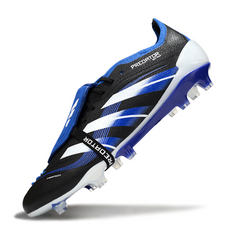 Adidas Predator 25 Elite FG Field Cleats with Tongue Black, White and Blue