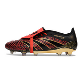 Adidas Predator 25 Elite FG Field Cleats with Tongue Black and Red