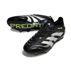Chuteira Campo FG Adidas Predator 25 Elite Preta e Branca