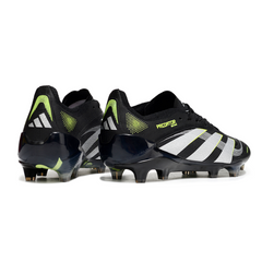 Chuteira Campo Adidas Predator 25 Elite FG Preta e Branca