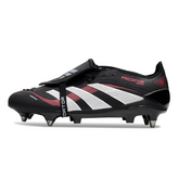 Adidas Predator 25 Elite FG Field Cleats with Tongue Black and Red