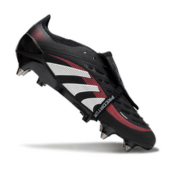 Adidas Predator 25 Elite FG Field Cleats with Tongue Black and Red