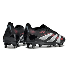Chuteira Campo Adidas Predator 25 Elite SG Trava Mista Stealth Victory Pack