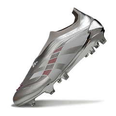 Chuteira Campo Adidas Predator 25 Elite Sem Cadarço FG Chrome Dream Bellingham Pack