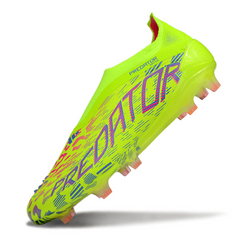 Chuteira Campo FG Adidas Predator 25 Elite Sem Cadarço Pack Mystic Victory
