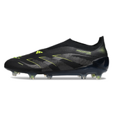 Chuteira Campo Adidas Predator 25 Elite Sem Cadarço FG Stealth Electric Pack