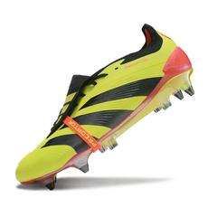 Chuteira Campo Molhado SG Adidas Predator 30 Elite Pack Energy Citrus