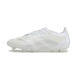 Chuteira Campo Adidas Predator 30 Elite FG Branca e Cinza - VENI Futebol
