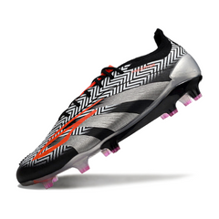 Botas de fútbol Adidas Predator 30 Elite FG negras, grises y rojas