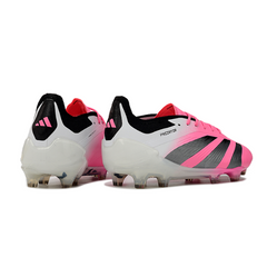 Botas de fútbol adidas Predator 30 Elite FG rosas y blancas