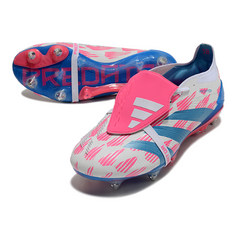 Chuteira Campo Molhado SG Adidas Predator 30 Elite Pack Reemergence Preta e Branca