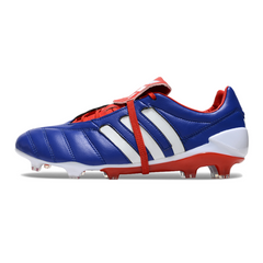 Chuteira Campo FG Adidas Predator Mutator Mania Elite Preta e Vermelha