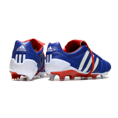 Chuteira Campo FG Adidas Predator Mutator Mania Elite Preta e Vermelha