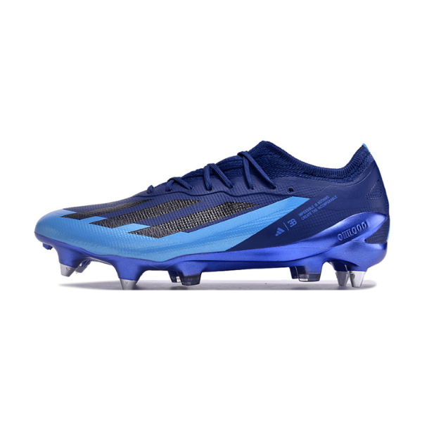 Chuteira Campo Adidas X Crazyfast.1 SG Ponta de Aluminio Bugatti Pack - VENI Futebol