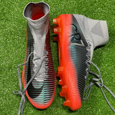 Nike Mercurial Superfly 5 Elite FG CR7 Grey and Orange Size 42