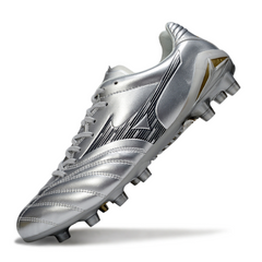 Botas de fútbol Mizuno Morelia Neo IV Pro FG Silver Field