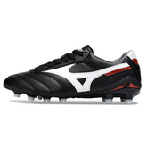 Botas de fútbol Mizuno Morelia Neo 2 Elite FG en blanco y negro