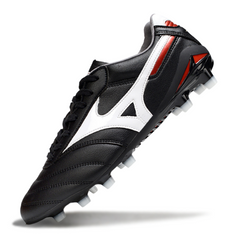 Botas de fútbol Mizuno Morelia Neo 2 Elite FG en blanco y negro